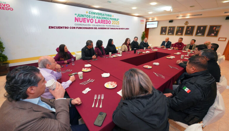 Fortalece alcaldesa Carmen Lilia Canturosas sinergia con Gobierno del Estado para consolidar la transformación en Tamaulipas