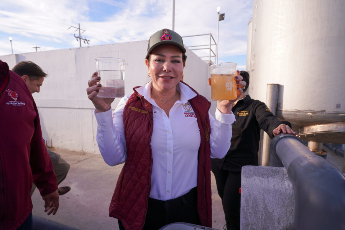 Rescata alcaldesa Carmen Lilia Canturosas planta tratadora Oradel; generará impacto positivo ambiental y social