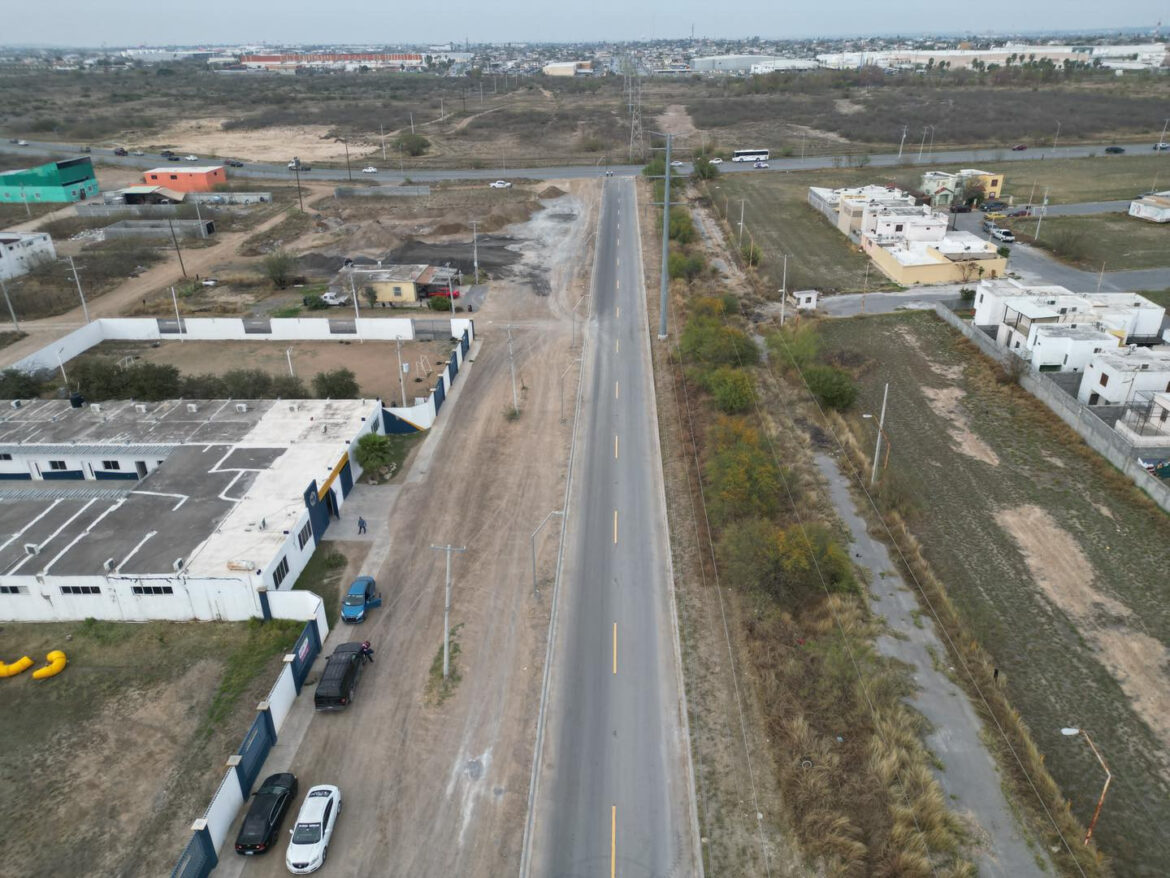 Mejora Gobierno Municipal conectividad al surponiente de Nuevo Laredo con nueva vialidad