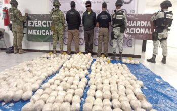 Incautan 215 kilos de metanfetamina en punto de revisión en San Fernando