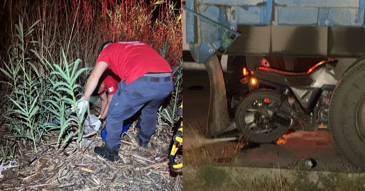 Trágicos accidentes en El Mante dejan dos motociclistas sin vida
