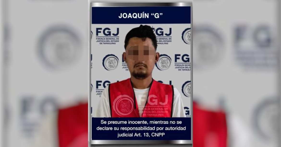 Joaquín “G” vinculado a proceso por homicidio calificado en Soto La Marina
