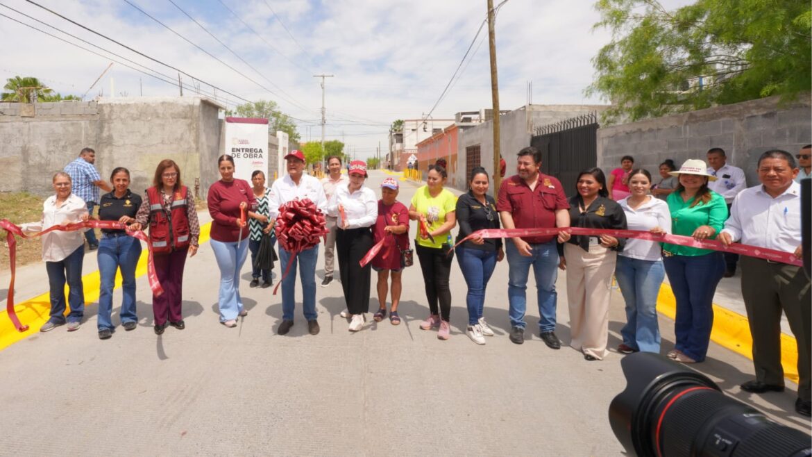 Elimina Gobierno de Nuevo Laredo brotes de agua con construcción de nueva red de drenaje en colonia Francisco Villa