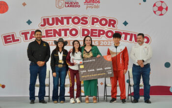 Gobierno de Nuevo Laredo realiza primera dispersión de la beca “Juntos por el Talento Deportivo 2025”