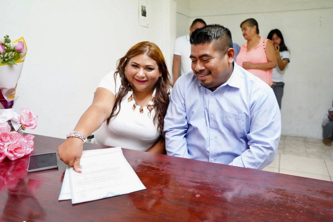 Impulsa DIF Nuevo Laredo la formalización de parejas con bodas gratuitas
