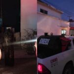 Atiende Bomberos flamazo por fuga de gas en la colonia Periodista, en Ciudad Victoria