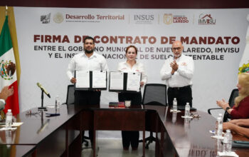 Se unen Gobierno de Nuevo Laredo e INSUS para apoyar a familias con trámite de escrituras