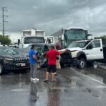 Carambola en Reynosa deja cuatro heridos; conductor responsable huyó