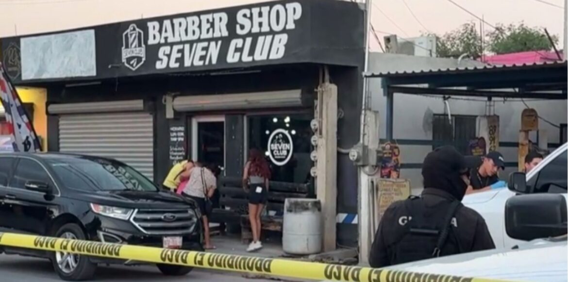 Asesinan a joven barbero dentro de su negocio en Reynosa