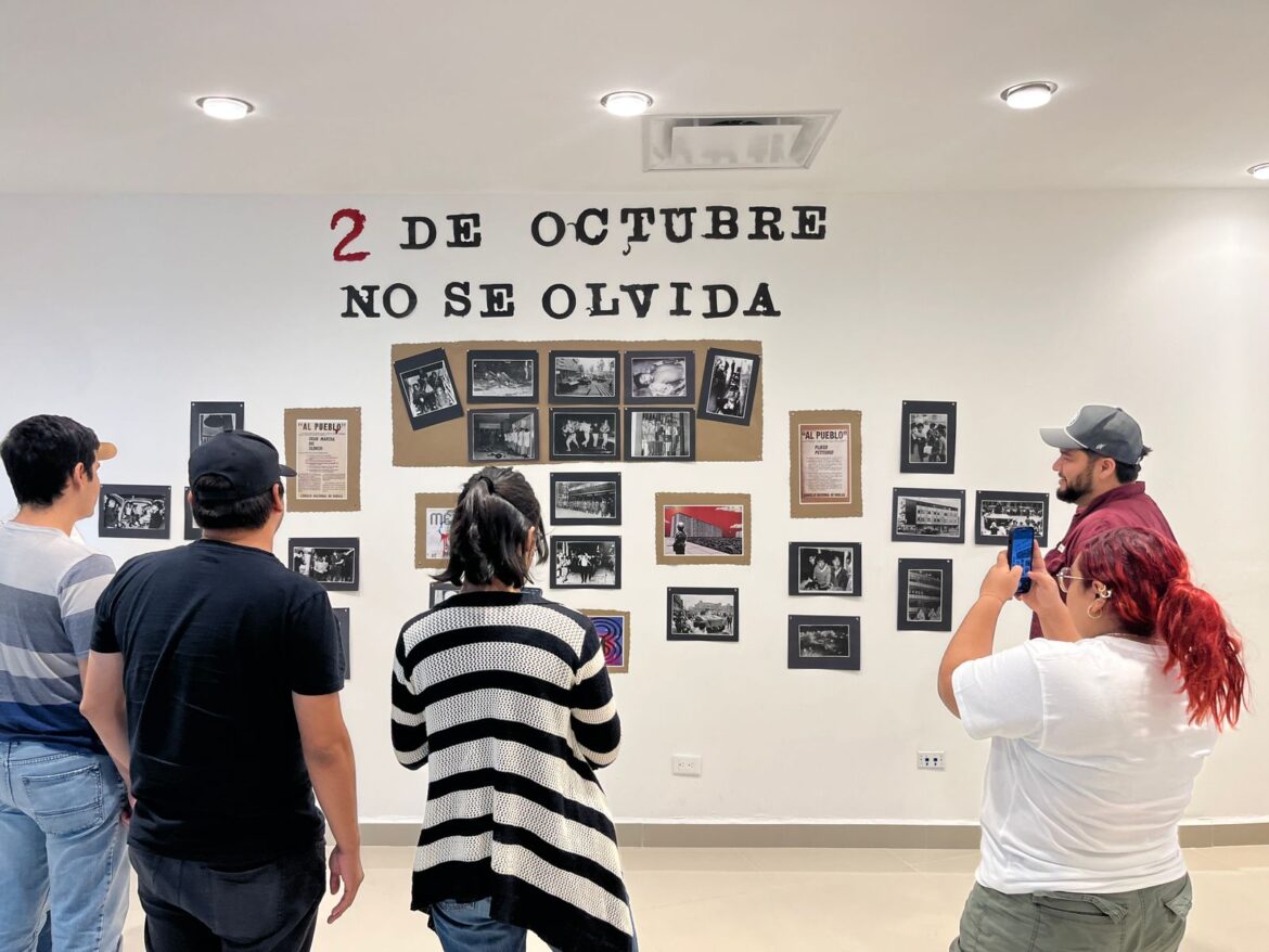Invitan a exposición fotográfica sobre movimiento estudiantil de Tlatelolco en Infoteca de Nuevo Laredo