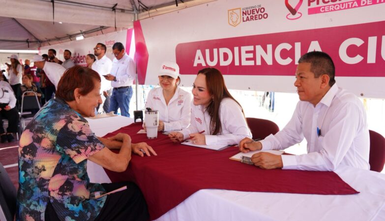 “Presidencia Cerquita de Ti” llega a la colonia La Joya; alcaldesa Carmen Lilia Canturosas reafirma su compromiso con la ciudadanía