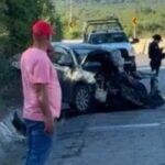 Muere automovilista tras colisión frontal en Mainero