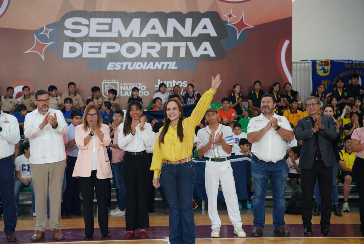 Inicia “Semana Deportiva Estudiantil 2025”; competirán más de 2 mil niños y jóvenes de escuelas públicas y privadas de Nuevo Laredo