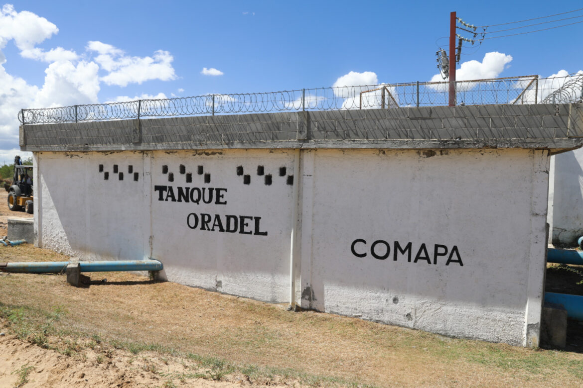Anuncia alcaldesa Carmen Lilia Canturosas reinicio de operaciones de tanque Oradel; abastecerá de agua potable a 6 colonias del poniente
