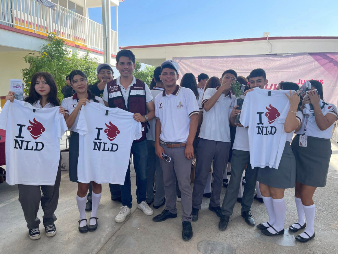 Lleva Gobierno de Nuevo Laredo brigada “Contacto Joven” al COBAT 23