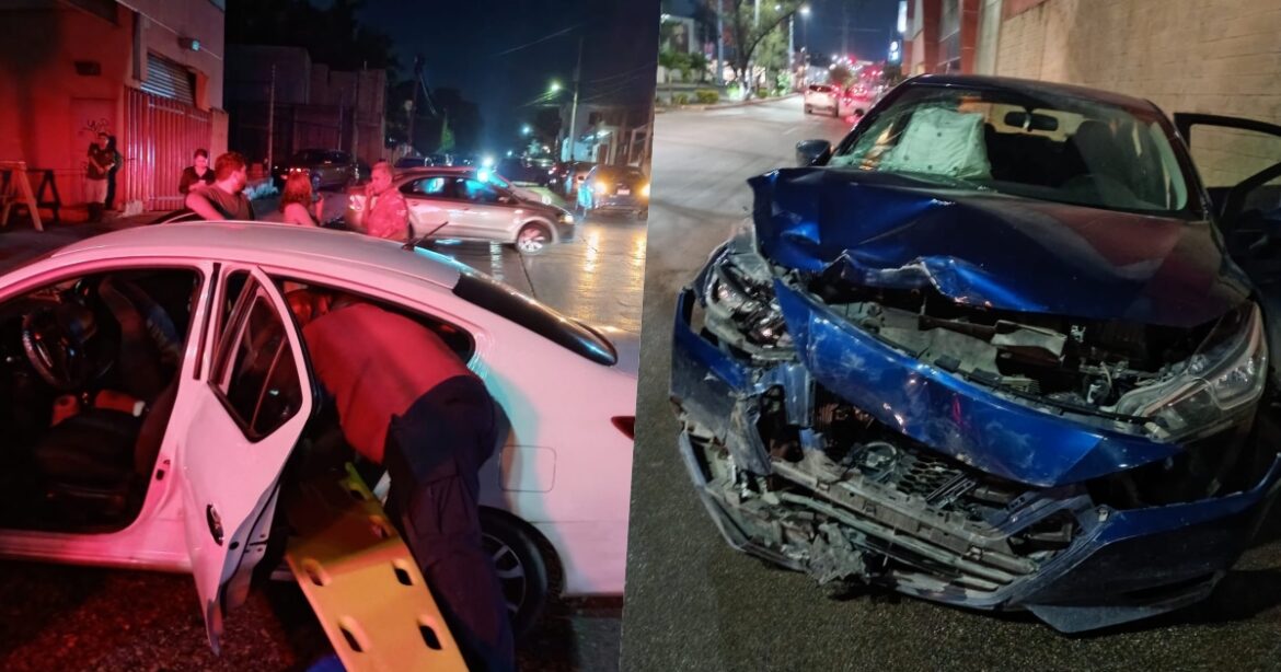 Tres lesionados deja fuerte choque en Ciudad Madero