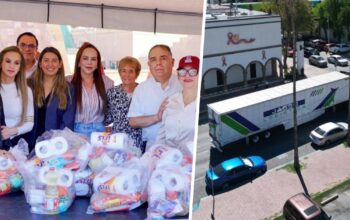 Nuevo Laredo responde al llamado de Carmen Lilia con más de 50 toneladas de apoyo para comunidades afectadas por las lluvias al sur de Tamaulipas y Veracruz