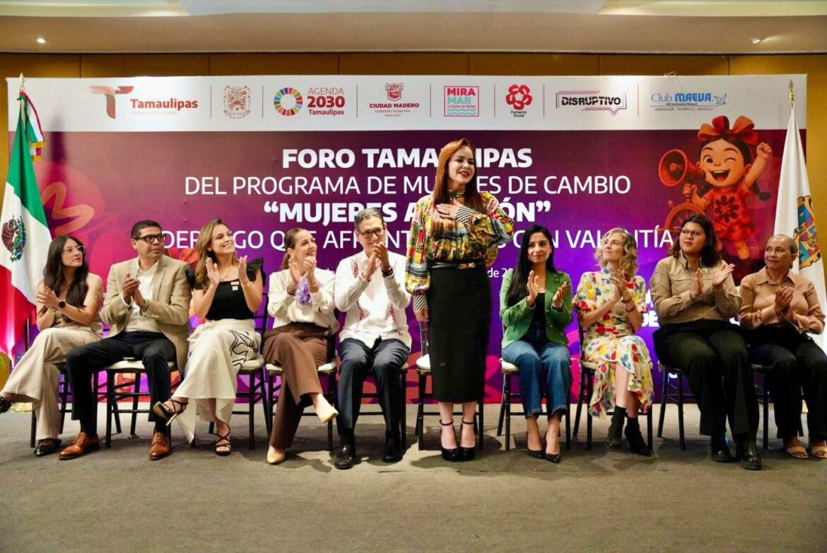 “Conocer los sueños de las mujeres del sur es un gran aprendizaje”: Carmen Lilia Canturosas representa a Nuevo Laredo en el 3er Foro Mujeres de Cambio