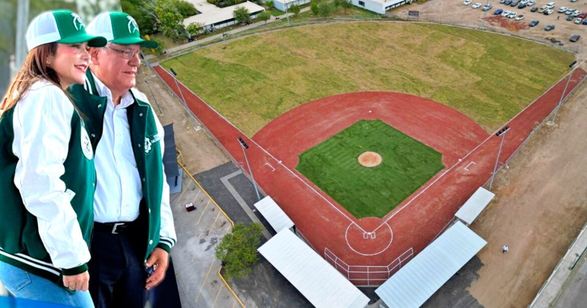 Carmen Lilia Canturosas entrega campo deportivo al Tec Nuevo Laredo