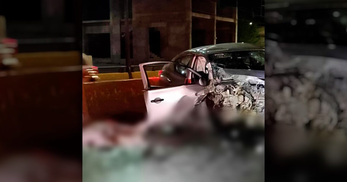 Muere pasajero tras choque contra el “muro de la muerte” en el Puente Broncos de Reynosa