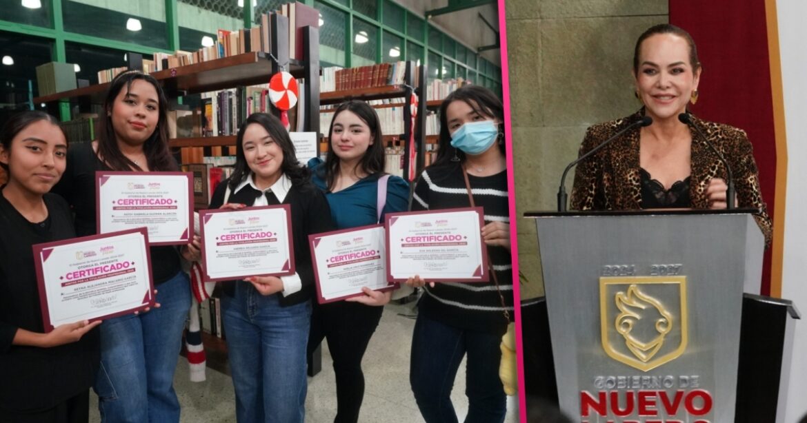 Carmen Lilia Canturosas impulsa la educación con entrega de 300 becas