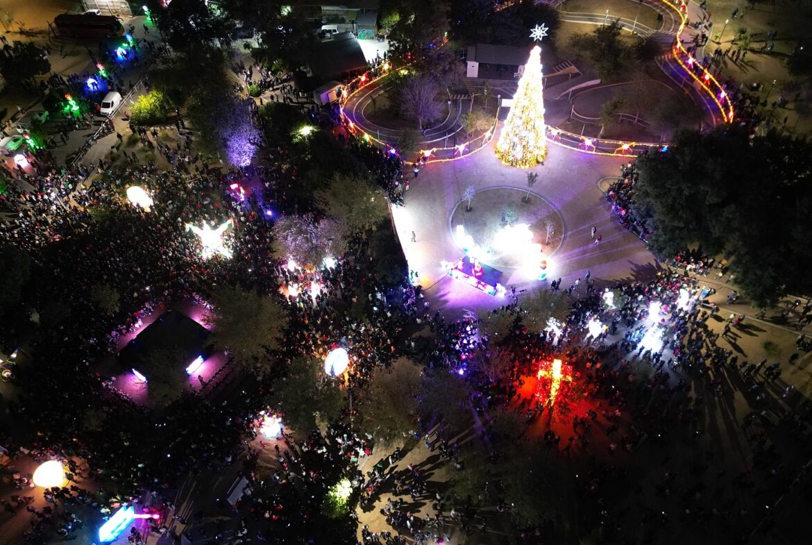 Nuevo Laredo está listo para Encendido del Pino e inauguración del “Viveros Mágico 2025”