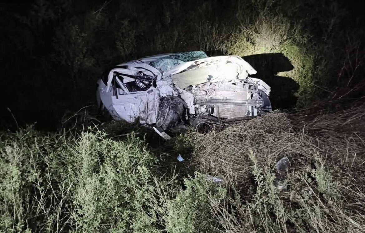 Choque frontal en la Valle Hermoso–Empalme deja dos personas sin vida en Matamoros