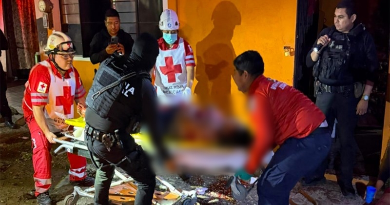 Padre agrede con arma blanca a su pareja y a su hija en Tampico