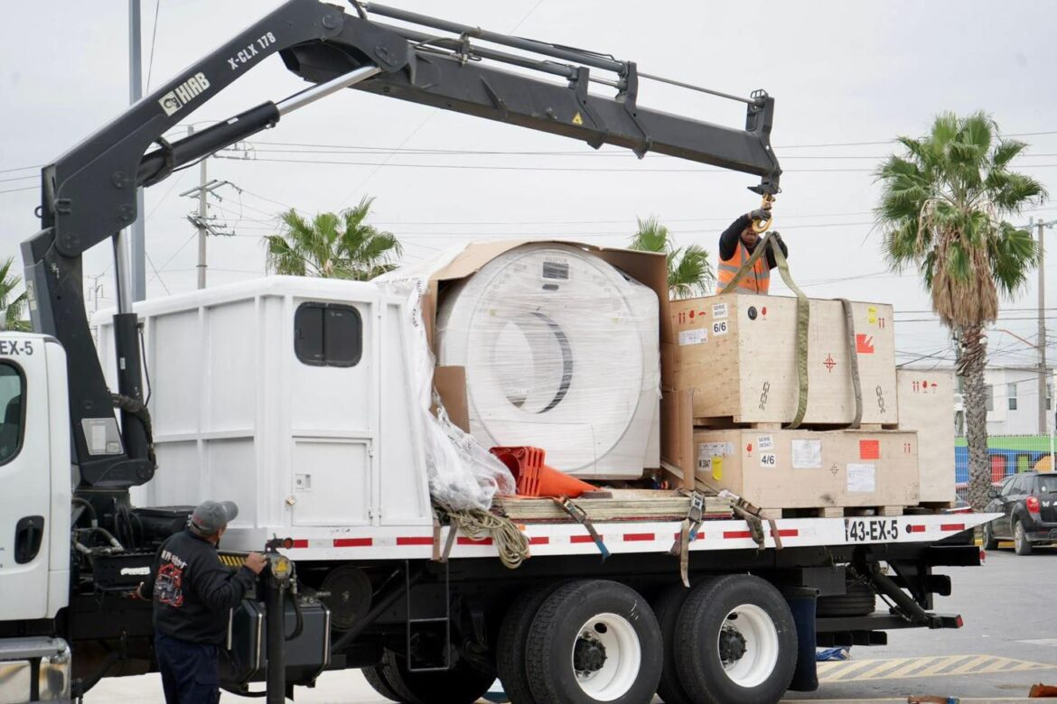 Llega al CRI del DIF Nuevo Laredo tomógrafo para fortalecer la atención médica a familias vulnerables