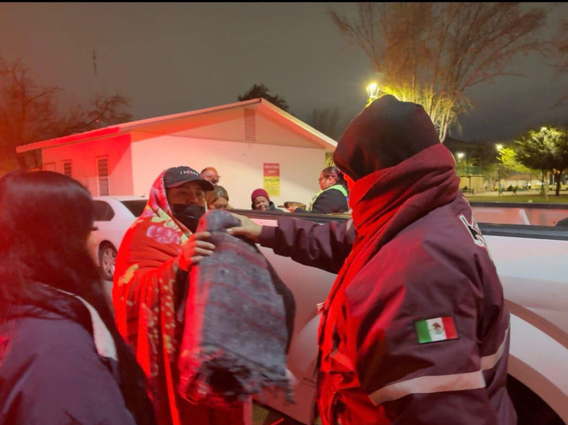 Activa Protección Civil de Nuevo Laredo operativo Carrusel ante descenso de temperatura