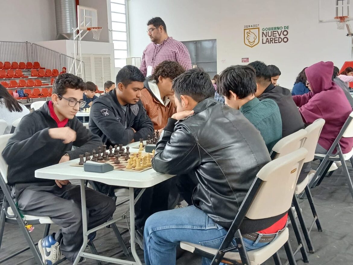 Gobierno de Nuevo Laredo impulsa talento juvenil en torneo selectivo de ajedrez rumbo a la etapa estatal