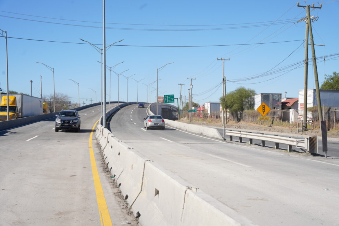 Reabre Gobierno de Nuevo Laredo puente vehicular de prolongación avenida Monterrey tras mantenimiento mayor
