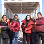 Carmen Lilia Canturosas entrega obras viales en Los Fresnos