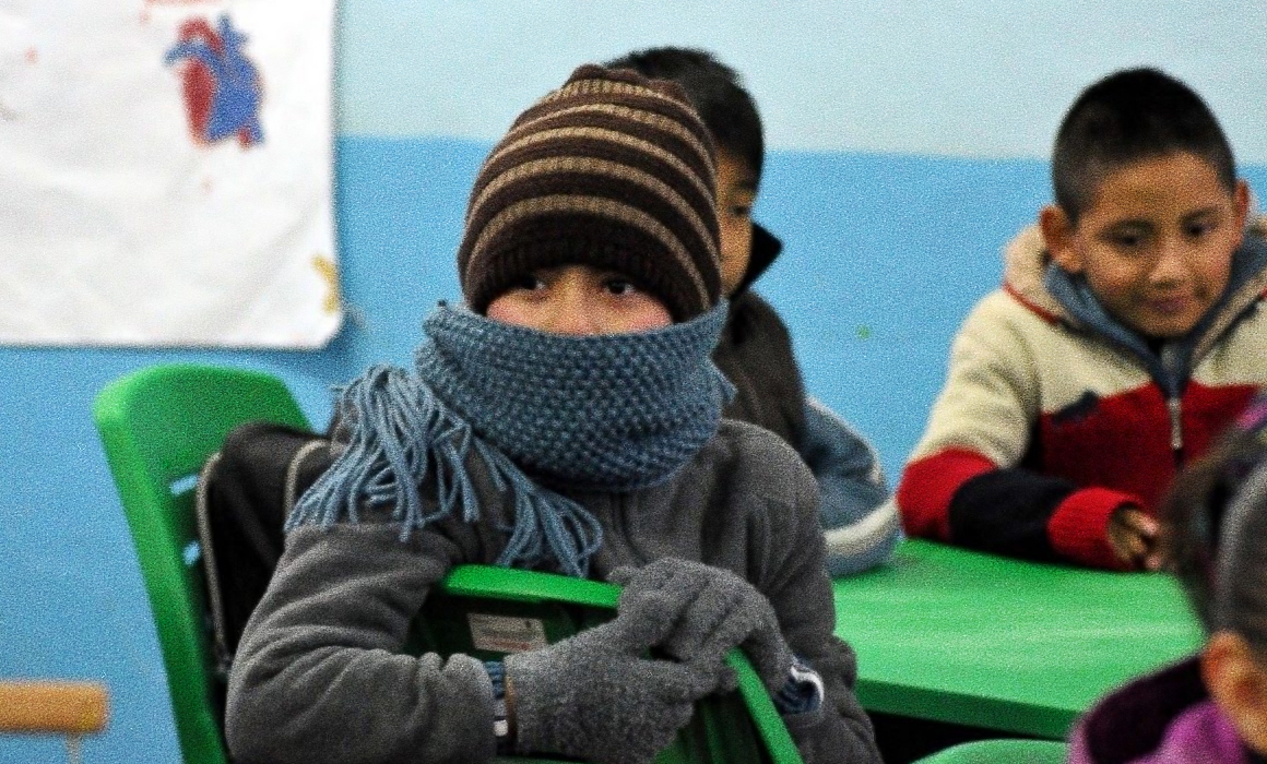 SET cancela actividades escolares por llegada de frente frío extremo