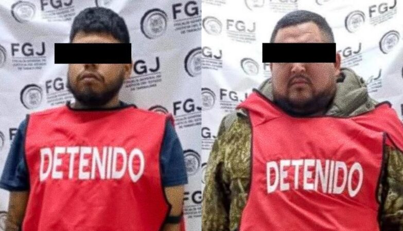 Detienen a dos por presunta extorsión en el Centro de Reynosa