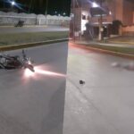 Motociclista fallece tras chocar contra camellón en Ciudad Madero