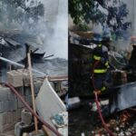 Incendio consume taller de carpintería en Altamira