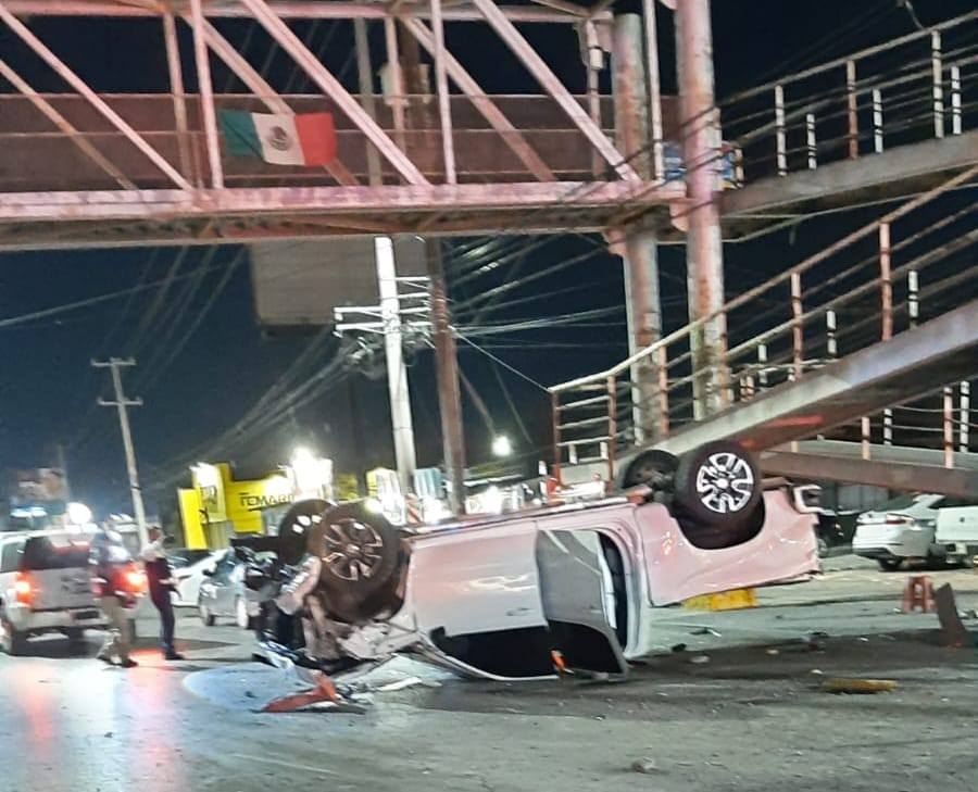 Muere adolescente tras choque por alcance en Reynosa