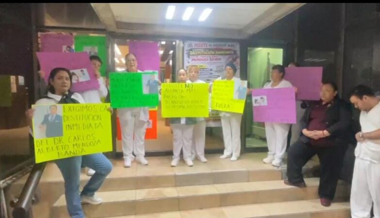 Trabajadores del ISSSTE toman oficinas en Victoria tras una semana sin respuesta