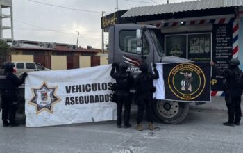 Aseguran tractocamión por daños en Reynosa