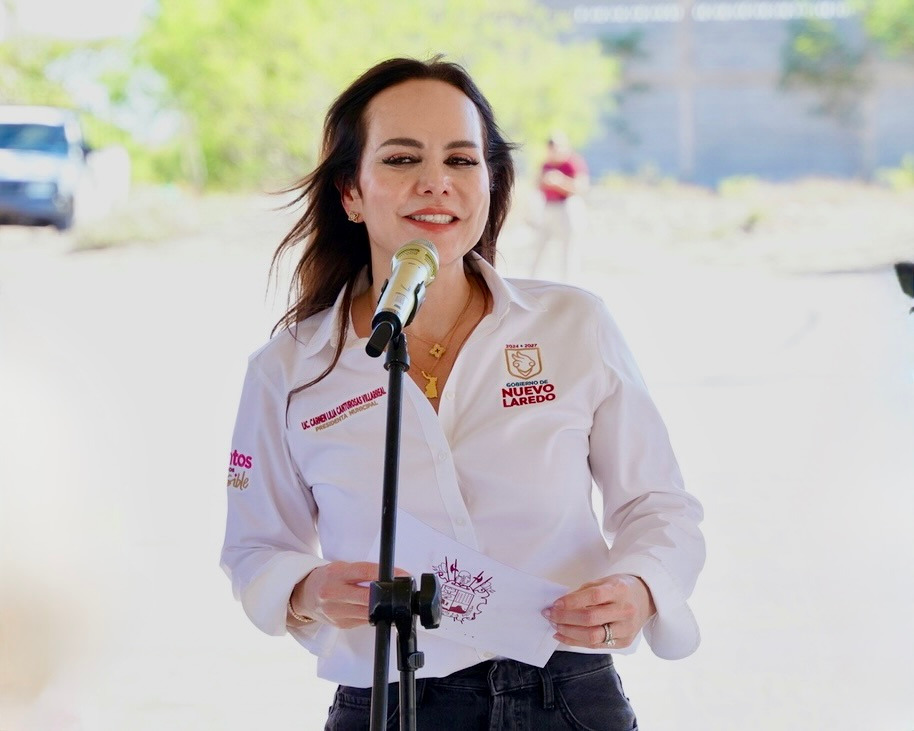 Avanza en Nuevo Laredo construcción de viviendas para el Bienestar; alcaldesa destaca visión de presidenta Claudia Sheinbaum