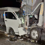 Choque frontal deja 4 heridos en El Limón–Xicoténcatl