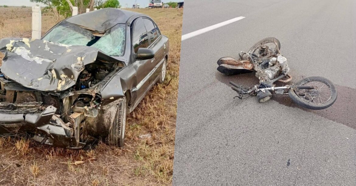Adulto mayor muere tras ser atropellado en autopista Matamoros–Reynosa