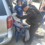 Motociclista resulta herido tras accidente en Xicoténcatl