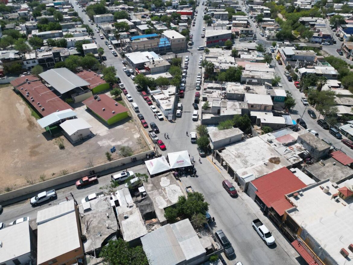 Entrega alcaldesa Carmen Lilia Canturosas obras de infraestructura hidráulica y sanitaria