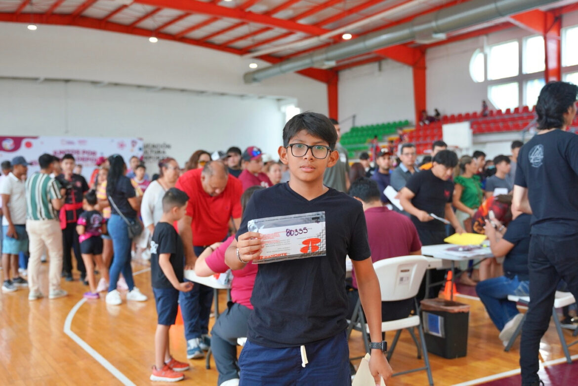 Invita Gobierno de Nuevo Laredo a aprovechar beca para impulsar el talento deportivo local