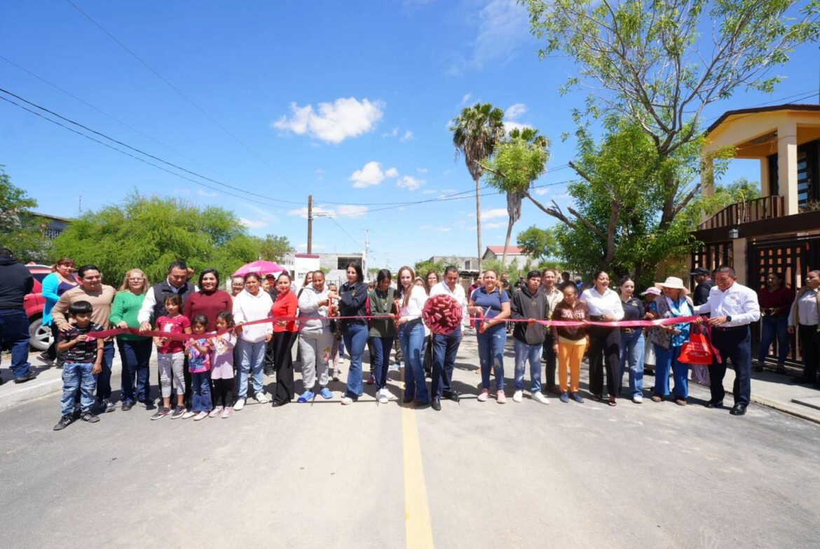 Gobierno de Nuevo Laredo transforma con pavimentación las colonias 150 Aniversario, Cavazos Lerma y Los Álamos