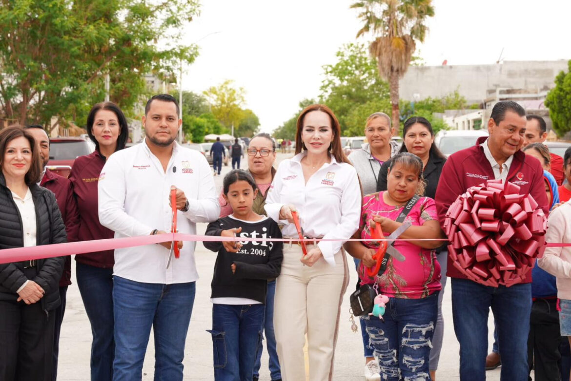Vecinos de Palmares estrenan calles dignas tras entrega de nuevas obras de repavimentación