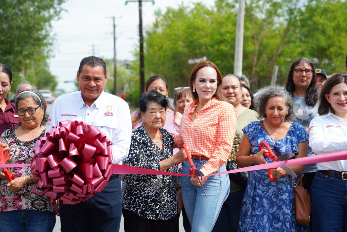 Mejora Gobierno de Nuevo Laredo vialidades en las colonias Palacios, Juárez y Fovissste