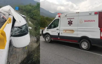 Accidente en la carretera 101 deja una persona sin vida en Jaumave